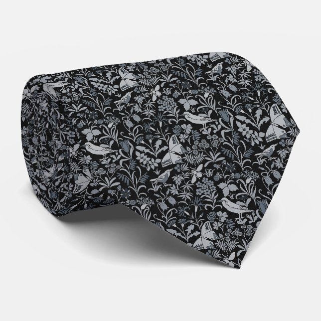 Gravata Voysey's Garden Neck Tie (Rolled)