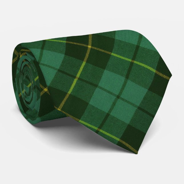 Gravata Wallace Hunting Weathered Scottish Tartan (Rolled)