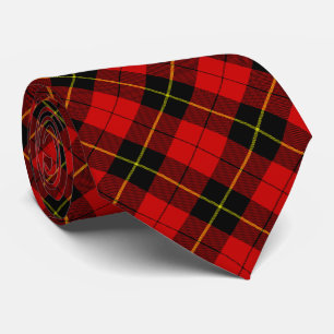 Gravata Wallace Red Tartan