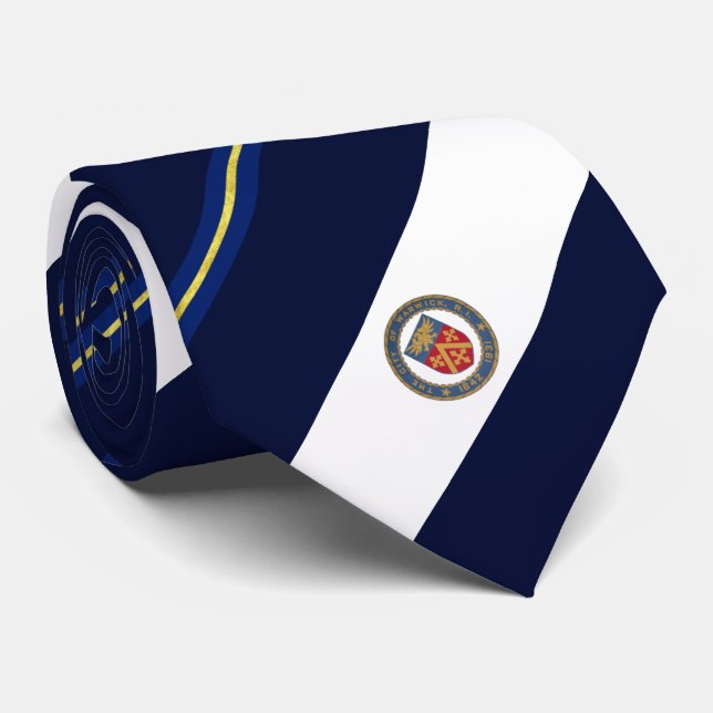 Gravata Warwick (Rhode Island), bandeira da cidade, Neck T (Rolled)