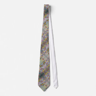 Gravata Watercolor - Linhas Sparrows Cutes -