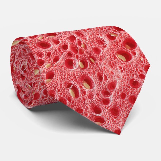 Gravata Watermelon Flesh Texture Pattern (Rolled)