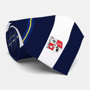 Gravata Wauwatosa (Wisconsin), bandeira da cidade, Neck Ti