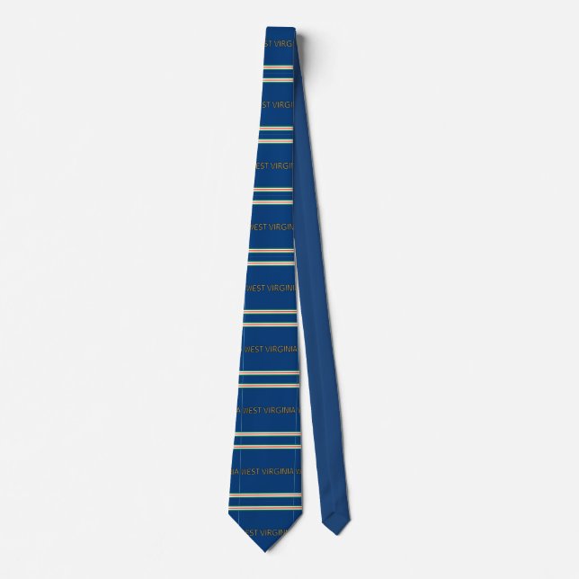 Gravata West Virginia Necktie (Frente)