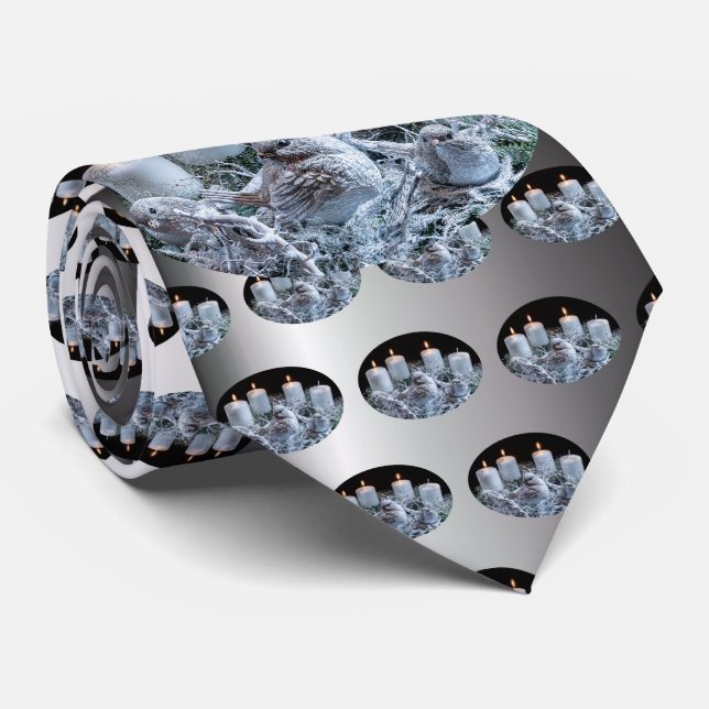 Gravata White Advent Wreath (Rolled)