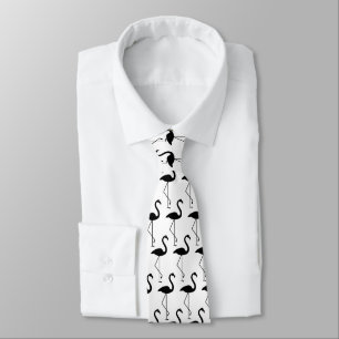 Gravata White Flamingo Tie
