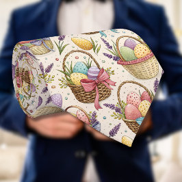 Gravata Wicker Basket Easter Eggs with Lavender