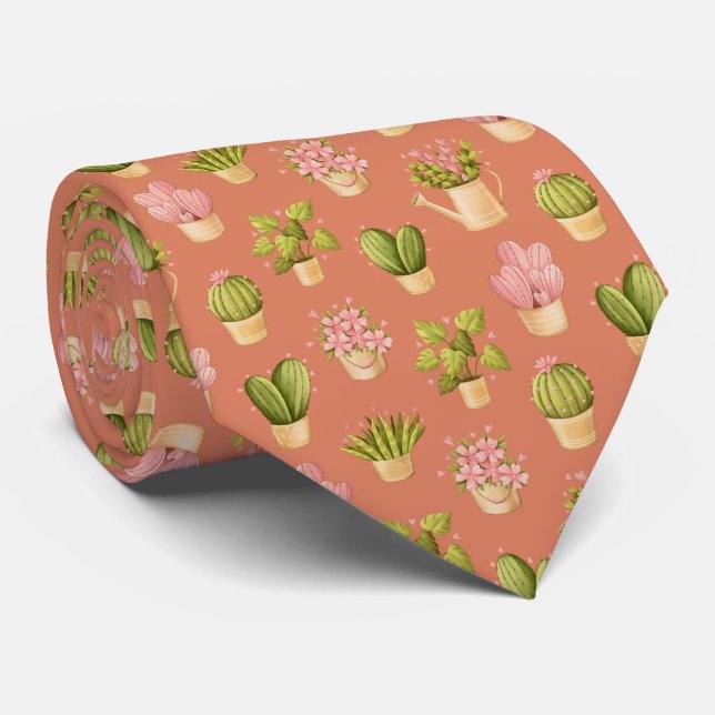 Gravata Wild Cactus Pattern (Rolled)