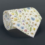 Gravata Wildflower Field Floral Pattern<br><div class="desc">A charming wildflower field floral pattern featuring delicate meadow blossoms and fresh countryside colors. This nature-inspired design captures the beauty of blooming fields and spring landscapes.</div>