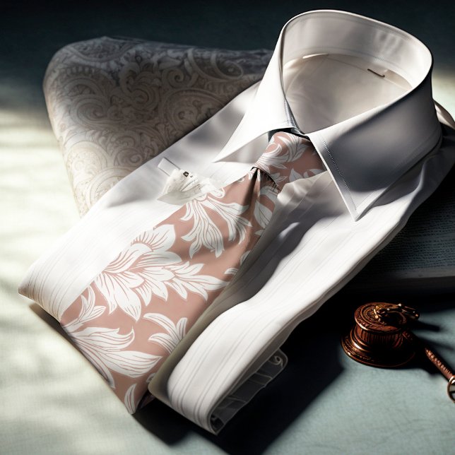 Gravata William Morris Chrysanthemum Pattern Neck Tie (Criador carregado)