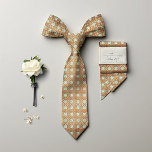 Gravata William Morris Floral Ouro Star Men