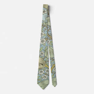 Gravata William Morris Primavera Thicket: Floral Antiquado