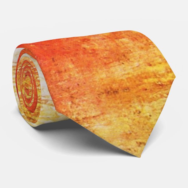 Gravata William Turner Sun Sobre Uma Pintura Em Lago (Rolled)