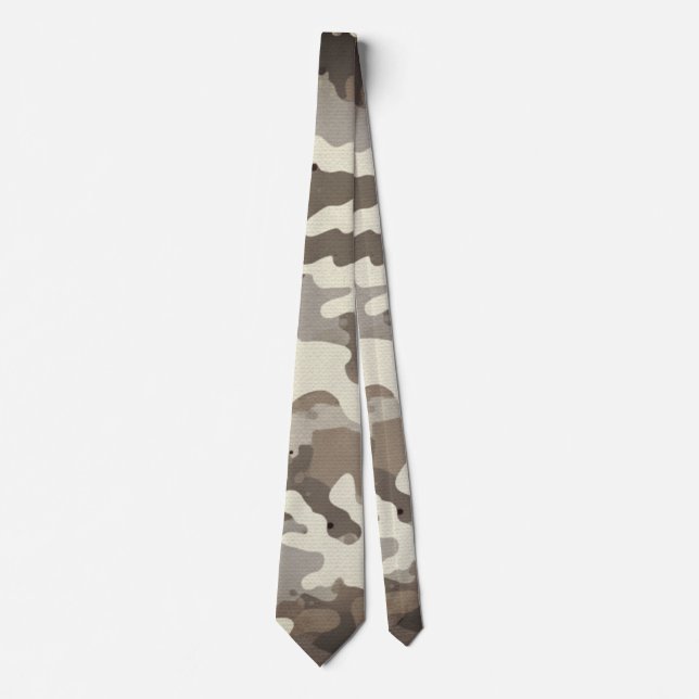 Gravata Winter Military Camouflage Pattern (Frente)