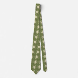 Gravata Wispy Snowflake Foulard OLive