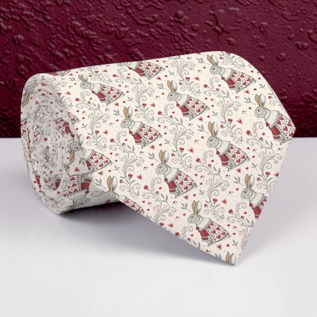 Gravata Wonderland Classic Pattern Necktie Tie (Criador carregado)