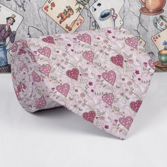 Gravata Wonderland Lilac Classic Pattern (Criador carregado)