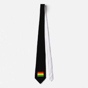 Gravata Wyoming em cores de Rasta