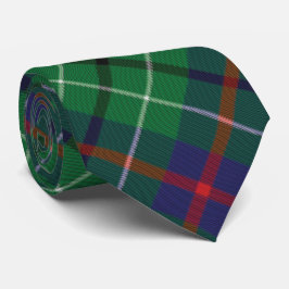 Gravata Xadrez Clan Duncan Green Check Tartan