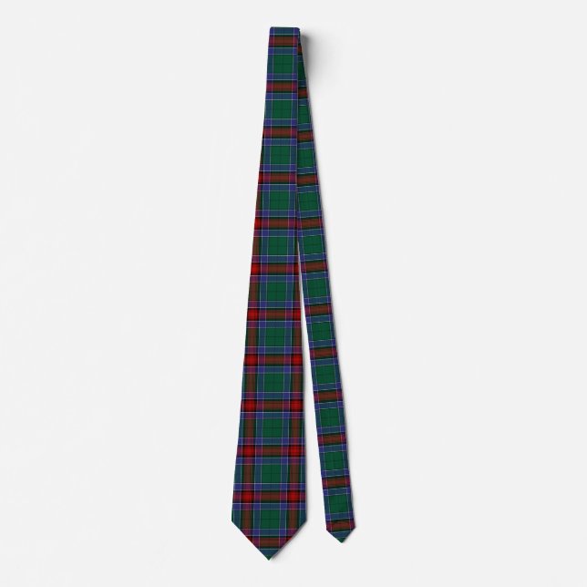 Gravata Xadrez do escocês Clan Jardine Dress Tartan (Frente)