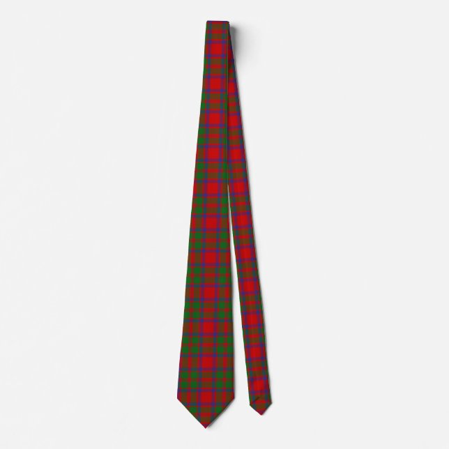 Gravata Xadrez do Scottish Clan MacIntosh Tartan (Frente)