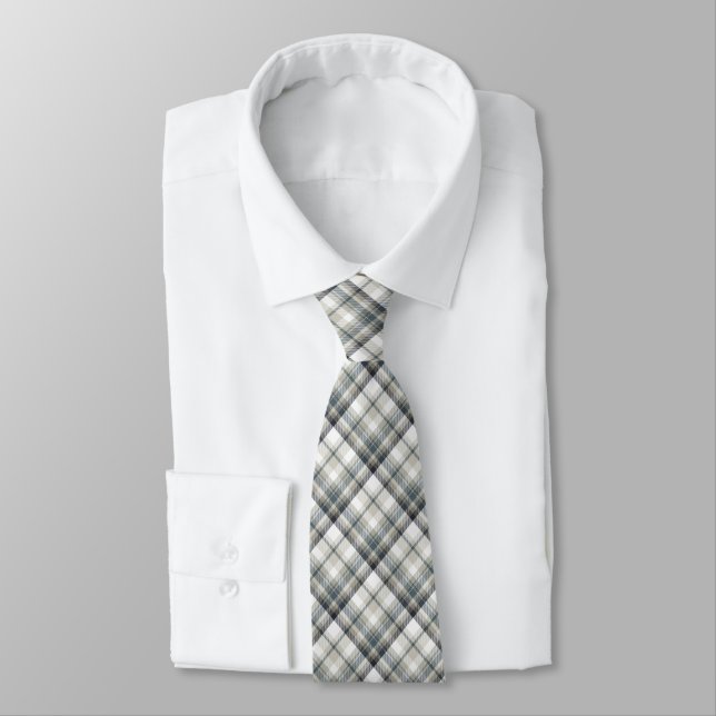 Gravata Xadrez Elegante Tartan  (Amarrado)