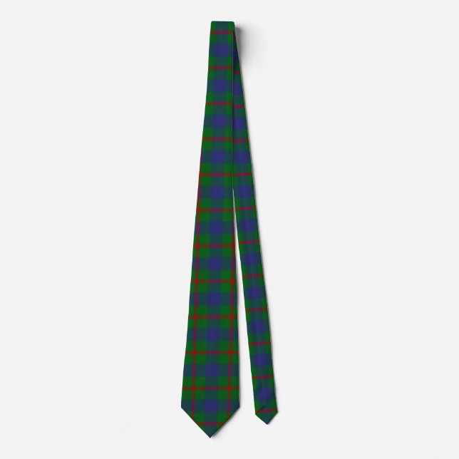 Gravata Xadrez escocesa Clan Agnew Tartan (Frente)