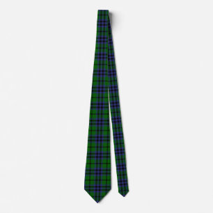 Gravata Xadrez escocesa Clan Austin Tartan