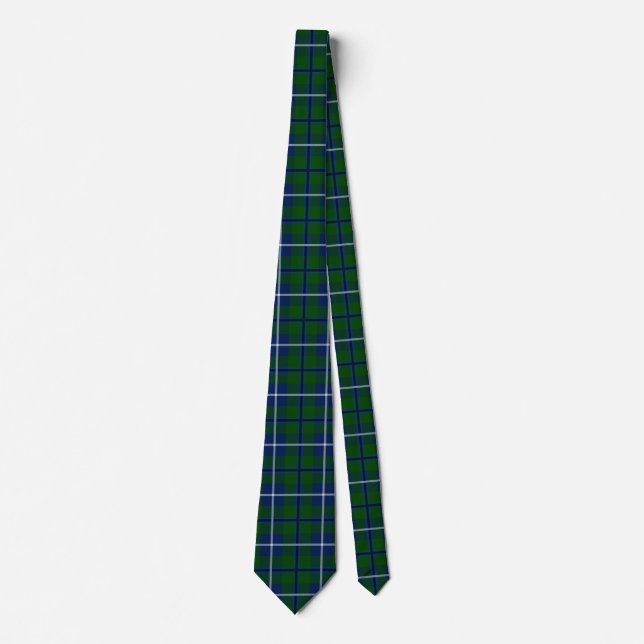 Gravata Xadrez escocesa Clan Douglas Tartan (Frente)