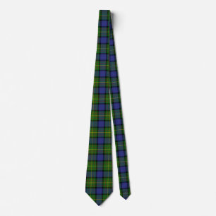 Gravata Xadrez escocesa Clan Muir Tartan