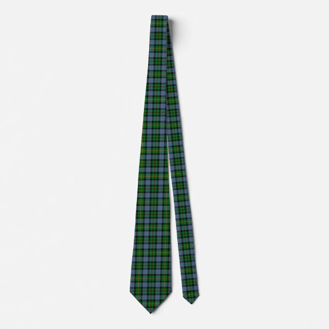 Gravata Xadrez Escocesa Clan Smith Tartan (Frente)