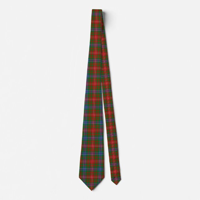 Gravata Xadrez Escocesa Clan Wilson Tartan (Frente)