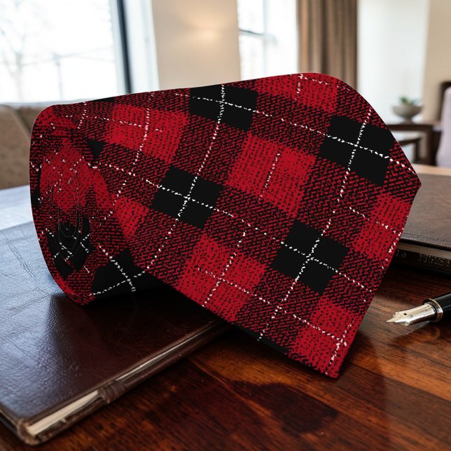 Gravata xadrez personalizada com Tartan Escocês (Criador carregado)
