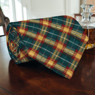 Gravata xadrez personalizada com Tartan Escocês