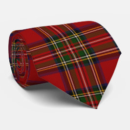 Gravata Xadrez Real Stewart Clan Tartan