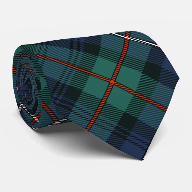 Gravata Xadrez Rústico Robertson Tartan (Rolled)