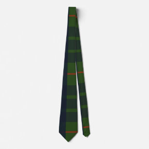 Gravata Xadrez Verde Azul e Tartan Vermelho