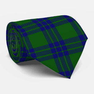 Gravata Xadrez verde-azul-Montgomery tartan