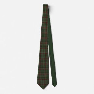 Gravata Xadrez vermelho/verde rústico e robusto ao ar livr