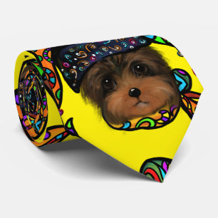 GRAVATA YORKIE POO     