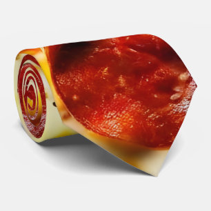 Gravata Yummy All Over Pizza Neck