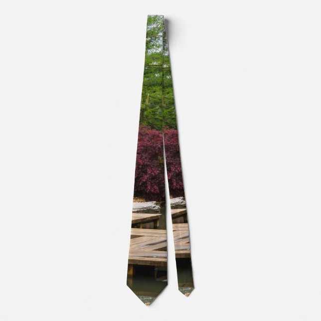 Gravata Zig Zag Bridge Neck (Frente)