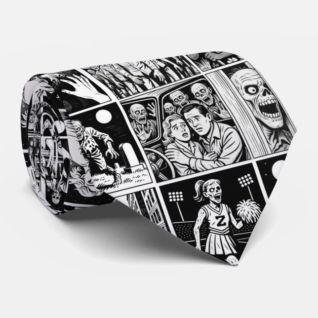 Gravata Zumbis— (Rolled)