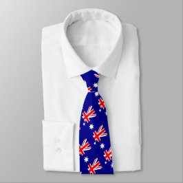 Gravatas australianas, moda, bandeira australiana,