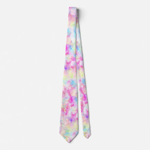 Gravatas de Acessórios de Aquarela do Pastel Rain