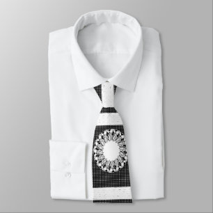 Gravatas de Design Masculinos Branco