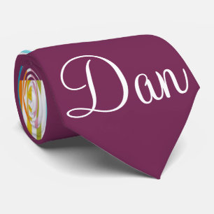 Gravatas de Design Masculinos Stripe de Borgonha