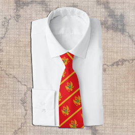 Gravatas do Montenegro, moda da bandeira, negócios