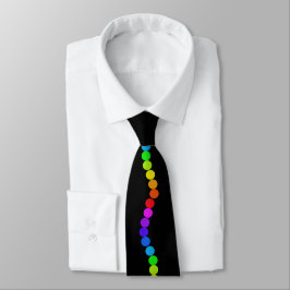 Gravatas do orgulho gay LGBT da forma do arco-íris