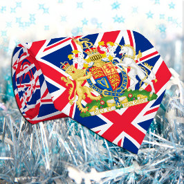 Gravatas do Reino Unido, moda, British Flag